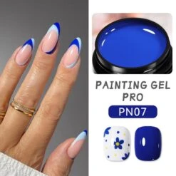 Blue PRO Painting Nail Gel 5ml PN07 -Born Pretty Salon 57264 SXB 7