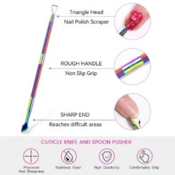 BORN PRETTY Stainless Steel Manicure Tools -Born Pretty Salon 57326 ZI 2