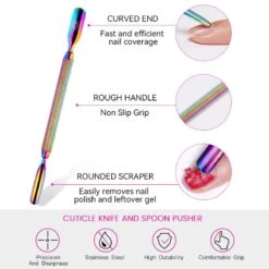 BORN PRETTY Stainless Steel Manicure Tools -Born Pretty Salon 57326 ZI 5