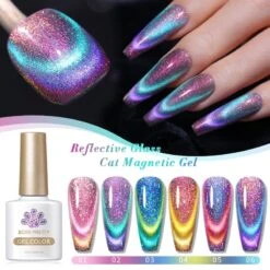 Reflective Glass Cat Magnetic Gel Polish 10ml