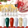 6 Colors Christmas Gel Polish Set 28 10ml
