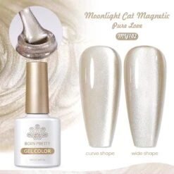 Moonlight Cat Magnetic Gel Polish MY102 Pure Love 10ml
