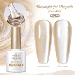 Moonlight Cat Magnetic Gel Polish MY103 Pure Love 10ml
