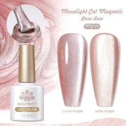 Moonlight Cat Magnetic Gel Polish MY104 Pure Love 10ml