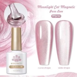 Moonlight Cat Magnetic Gel Polish MY105 Pure Love 10ml