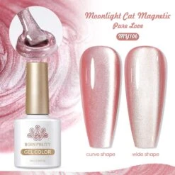 Moonlight Cat Magnetic Gel Polish MY106 Pure Love 10ml