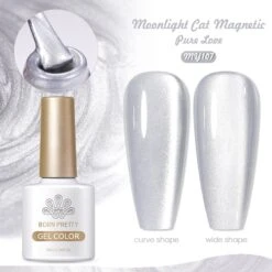 Moonlight Cat Magnetic Gel Polish MY107 Pure Love 10ml