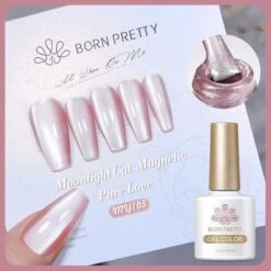 Moonlight Cat Magnetic Gel Polish Pure Love Series 10ml -Born Pretty Salon 57450 SXB 4