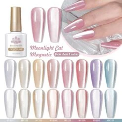 Moonlight Cat Magnetic Gel Polish Pure Love Series 10ml