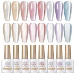 8 Colors Moonlight Cat Magnetic Gel Polish Set Pure Love Series 10ml