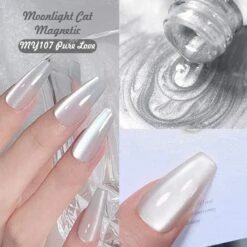 Moonlight Cat Magnetic Gel Polish MY107 Pure Love 10ml -Born Pretty Salon 57450 ZI A 1 1