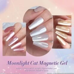 Moonlight Cat Magnetic Gel Polish MY108 Pure Love 10ml -Born Pretty Salon 57450 ZI D 2