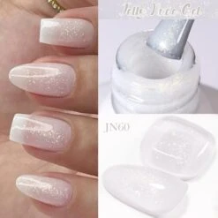 Glitter Nude Pink Jelly Nude Gel 10ml (JN51-JN74) -Born Pretty Salon 57851 AZI 2