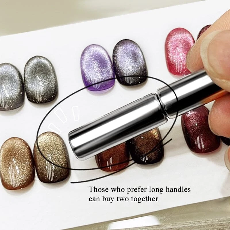 Black Glass Cat Magnetic Gel Polish 10ml 8 Black Glass Cat Magnetic Gel Polish 10ml - Image 8