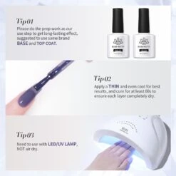 Blue Hema-Free Milky Jelly Gel Polish #11 15ml -Born Pretty Salon 58223 11 ZI 7 00302b80 e02f 4793 8cbe 95b447f274eb