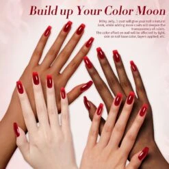 Hema-Free Red Jelly Gel #13 15ml -Born Pretty Salon 58223 13 ZI 3 b358804d 6fef 440a be41 223250769623