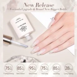 Hema-Free Milky Jelly Gel #02 15ml -Born Pretty Salon 58223 2 ZI 2 ea0cbdbf d74d 4028 b30e 8245ce1ffb39