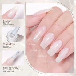 Hema-Free Milky Jelly Gel #02 15ml -Born Pretty Salon 58223 2 ZI 4 de25630d ef23 4253 bab9 1ca68e2ea97b