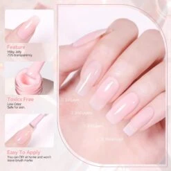 Pink Hema-Free Milky Jelly Gel #03 15ml -Born Pretty Salon 58223 3 ZI 4 23728650 65ee 4949 84c1 61a2137f13b6
