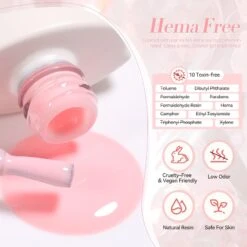 Pink Hema-Free Milky Jelly Gel #03 15ml -Born Pretty Salon 58223 3 ZI 5 43c06a66 1afa 483e aa06 dddf6f030550