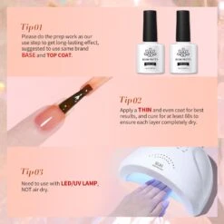 Orange Hema-Free Ice Jelly Gel Polish #04 15ml -Born Pretty Salon 58225 4 ZI 7