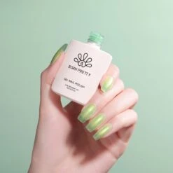 Green Hema-Free Glitter Jelly Gel Polish #01 15ml -Born Pretty Salon 58226 1 SM 2