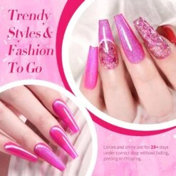 Rose Red Cat Magnetic Gel Polish 15ml -Born Pretty Salon 58264 ZI 3