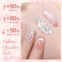 Pink Cat Magnetic Gel 15ml -Born Pretty Salon 58267b