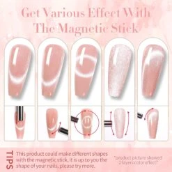 Pink Cat Magnetic Gel 15ml -Born Pretty Salon 58267c