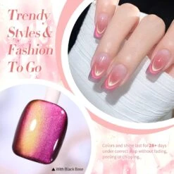 Red Glass Cat Magnetic Gel Polish 15ml -Born Pretty Salon 58314 Z3