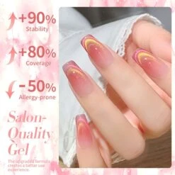Red Glass Cat Magnetic Gel Polish 15ml -Born Pretty Salon 58314 Z4