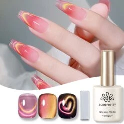 Red Glass Cat Magnetic Gel Polish 15ml