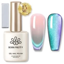 Blue Glass Cat Magnetic Gel 15ml -Born Pretty Salon 58315 ZHU 1