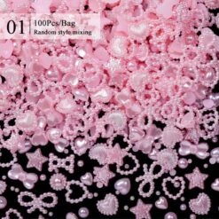 No Brand 100pcs Nail Decoration Pearl Charms Random Mixed -Born Pretty Salon 58317 SXA 1 78e0624a bc1b 4602 ba35 b406a1d6b24f