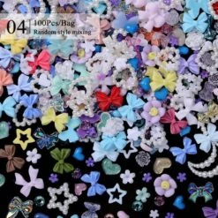 No Brand 100pcs Nail Decoration Pearl Charms Random Mixed -Born Pretty Salon 58317 SXA 4 7b675305 a181 47a9 8ad9 ec177bb8a37a