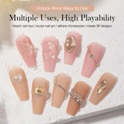 Solid Nail Tips Gel 30ml -Born Pretty Salon 58352 ZI 0607 5