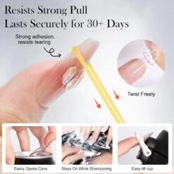 Solid Nail Tips Gel 30ml -Born Pretty Salon 58352 ZI 0607 6