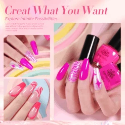 15 Colors Nail Polish Set Valentine's Day Collection 6ml -Born Pretty Salon 58376 ZI 5