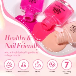15 Colors Nail Polish Set Valentine's Day Collection 6ml -Born Pretty Salon 58376 ZI 7