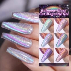 6 Colors Rainbow Glass Cat Magnetic Gel 7ml -Born Pretty Salon 58409 ZI 6 5ce9e58f d56a 4daa 8998 be73f67a4a10
