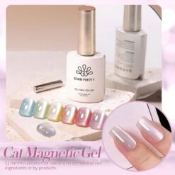 Moonlight Cat Magnetic Gel Polish 15ml -Born Pretty Salon 58434 ZI 6 581f2338 1ef6 437d 84b0 2d19d5e52357