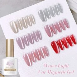 Water Light Cat Magnetic Gel Polish 10ml -Born Pretty Salon 58465 ZHU 12
