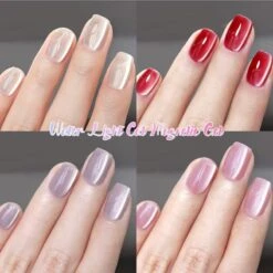 Water Light Cat Magnetic Gel Polish MY99 Honey Peach 10ml -Born Pretty Salon 58465 ZI B 2