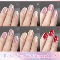 6 Colors Water Light Cat Magnetic Gel 7ml 16 6 Colors Water Light Cat Magnetic Gel 7ml -Born Pretty Salon 58479 ZI 1