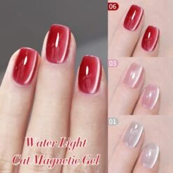 6 Colors Water Light Cat Magnetic Gel 7ml 15 6 Colors Water Light Cat Magnetic Gel 7ml -Born Pretty Salon 58479 ZI 7