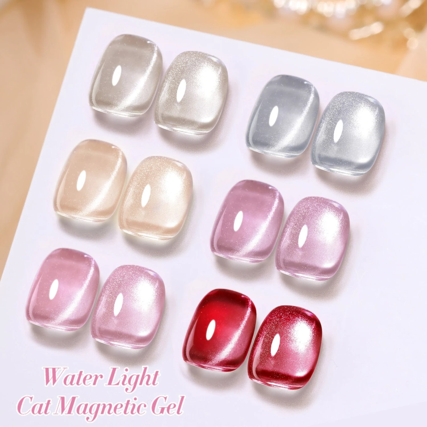 6 Colors Water Light Cat Magnetic Gel 7ml 9 6 Colors Water Light Cat Magnetic Gel 7ml - Image 9