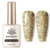 Hema-Free Gold Glitter Gel Polish #21 15ml