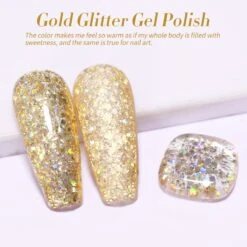 Hema-Free Gold Glitter Gel Polish #21 15ml -Born Pretty Salon 58739 21 zitu 4 5cf40c9c 3d8f 4152 a2ae 05f090e407ac
