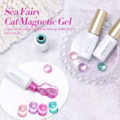 4 Colors Cat Magnetic Gel Polish Set Sea Fairy 5ml -Born Pretty Salon 58756 ZI 8 f60e3adb eb8f 4ee9 8c77 48217eadd140