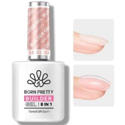 Nude 8 In 1 Builder Gel BG03 15ml -Born Pretty Salon 58780 3 ZHU 2